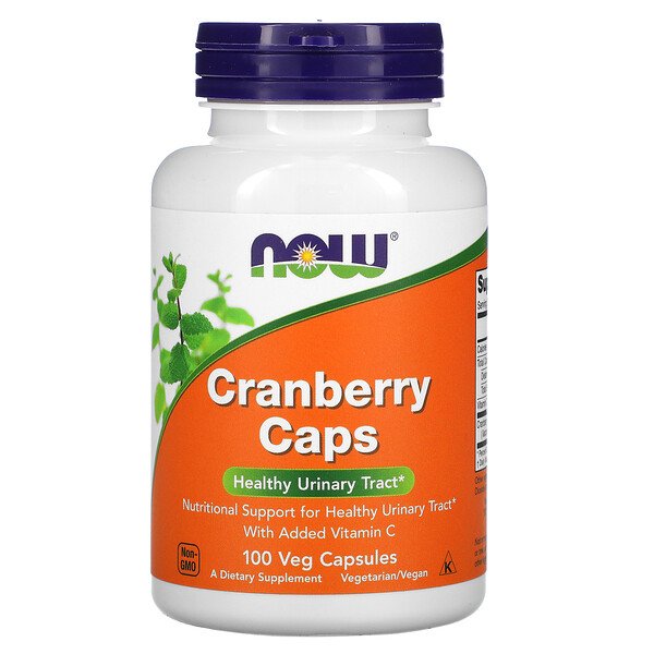 NOW Foods, Cranberry Caps, 100 Veg Capsules 1 NOW Foods, Cranberry Caps, 100 Veg Capsules
