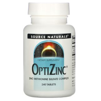 Source Naturals, OptiZinc, 240 Tablets