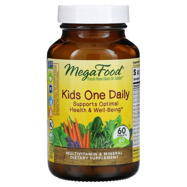 MegaFood, Kids One Daily, 60 TabletsSingapore