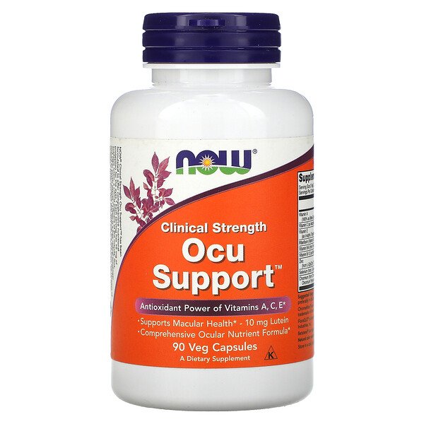 NOW Foods, Clinical Strength Ocu Support, 90 Veg Capsules 1 NOW Foods, Clinical Strength Ocu Support, 90 Veg Capsules