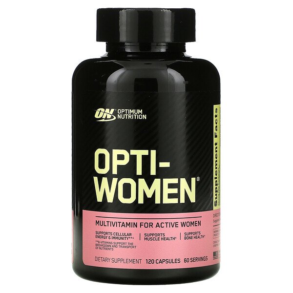 Optimum Nutrition, Opti-Women, 120 Capsules 1 Optimum Nutrition, Opti-Women, 120 Capsules