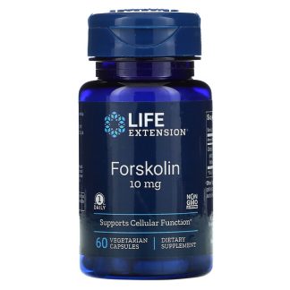 Life Extension, Forskolin, 10 mg, 60 Vegetarian Capsules