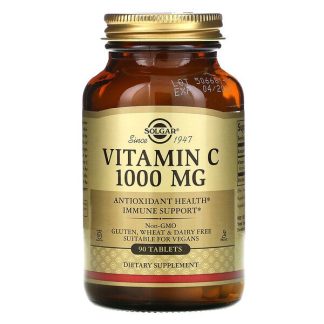 Solgar, Vitamin C, 1,000 mg, 90 Tablets