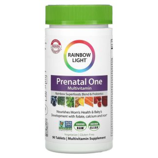 Rainbow Light, Prenatal One Multivitamin, 90 Tablets