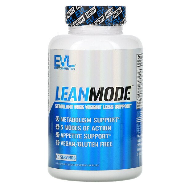 EVLution Nutrition, LeanMode, 150 Veggie Capsules 1 EVLution Nutrition, LeanMode, 150 Veggie Capsules