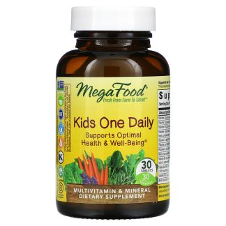 MegaFood, Kids One Daily, 30 Tablets