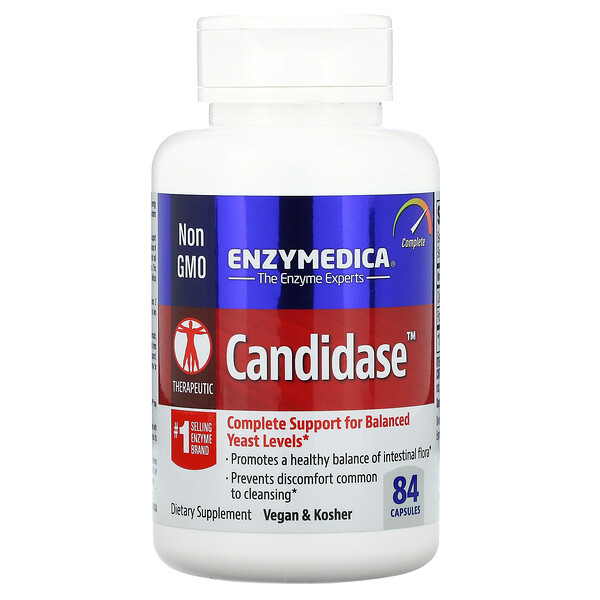 Enzymedica, Candidase, 84 Capsules 1 Enzymedica, Candidase, 84 Capsules