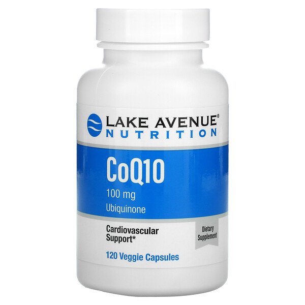 Lake Avenue Nutrition, CoQ10, USP Grade, 100 mg, 120 Veggie ...