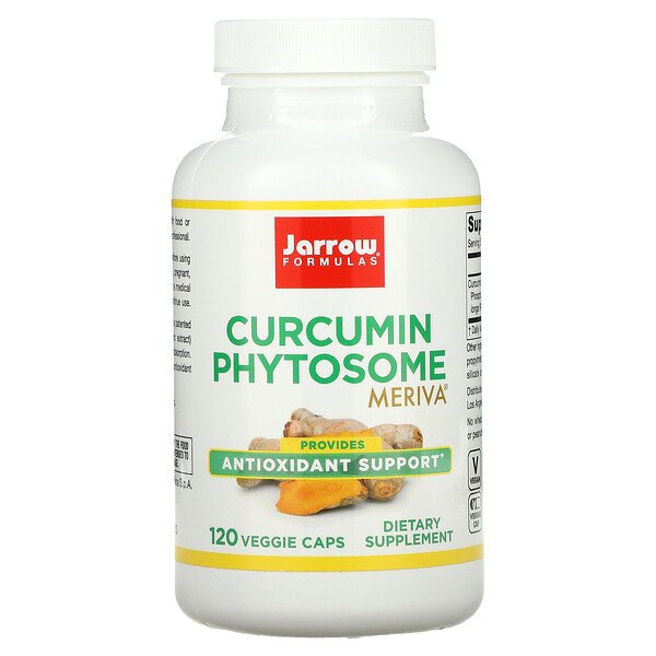 Jarrow Formulas, Curcumin Phytosome, 120 Veggie Caps 1 Jarrow Formulas, Curcumin Phytosome, 120 Veggie Caps