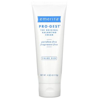 Emerita, Pro-Gest, Balancing Cream, Fragrance-Free, 4 oz (112 g)