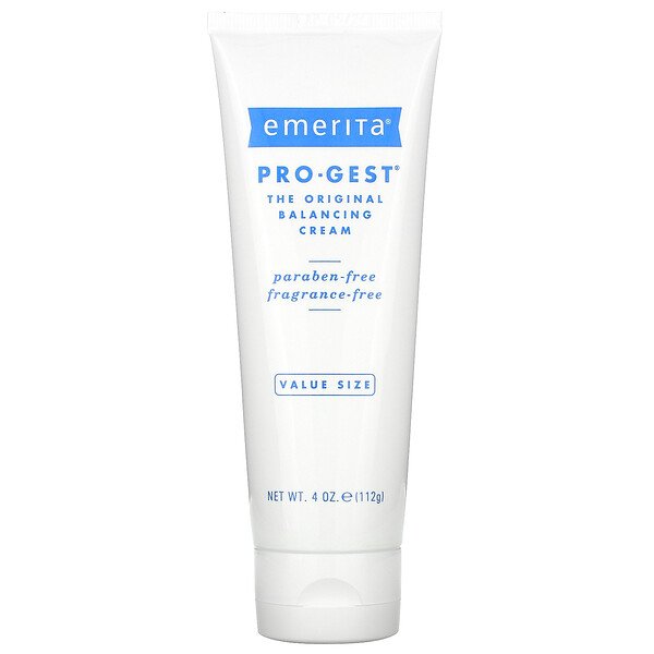 Emerita, Pro-Gest, Balancing Cream, Fragrance-Free, 4 oz (112 g) 1 Emerita, Pro-Gest, Balancing Cream, Fragrance-Free, 4 oz (112 g)