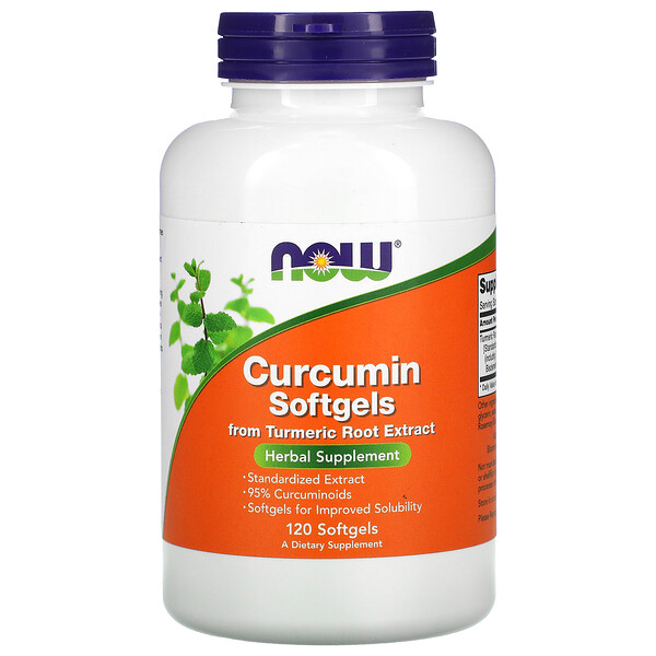 NOW Foods, Curcumin Softgels, 120 Softgels 1 NOW Foods, Curcumin Softgels, 120 Softgels