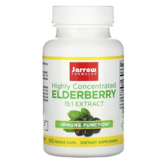 Jarrow Formulas, Highly Concentrated Elderberry Extract, 60 Veggie Caps