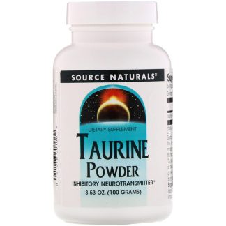 Source Naturals, Taurine Powder, 3.53 oz (100 g)