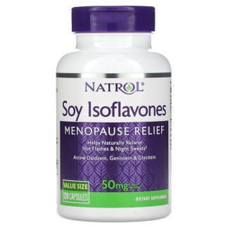 Natrol, Soy Isoflavones, 10 mg, 120 Capsules
