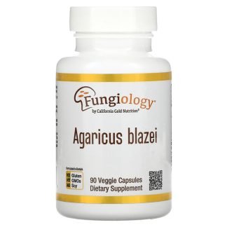 California Gold Nutrition, Agaricus Blazei, 90 Veggie Capsules