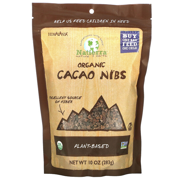 Natierra, Himalania, Organic Cacao Nibs, 10 oz (283 g) 1 Natierra, Himalania, Organic Cacao Nibs, 10 oz (283 g)