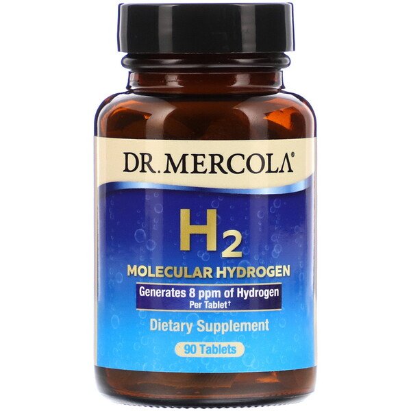 Dr Dr. Mercola, H2 Molecular Hydrogen, 90 Tablets