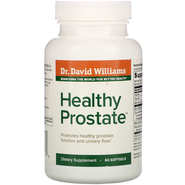 Williams Nutrition, Healthy Prostate, 60 Softgels 1 Williams Nutrition, Healthy Prostate, 60 Softgels