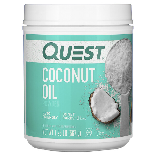 Quest Nutrition, Coconut Oil Powder, 1 Quest Nutrition, Coconut Oil Powder, 1.25 lbs (567 g)
