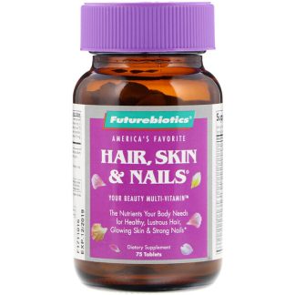 FutureBiotics, Hair, Skin & Nails, 75 Tablets