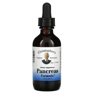 Christopher's Original Formulas, Pancreas Formula, 2 fl oz (59 ml)