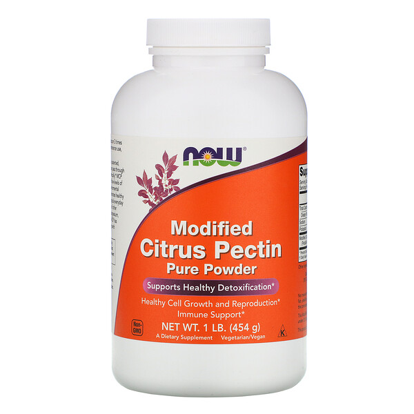 NOW Foods, Modified Citrus Pectin, Pure Powder, 1 lb (454 g) 1 NOW Foods, Modified Citrus Pectin, Pure Powder, 1 lb (454 g)