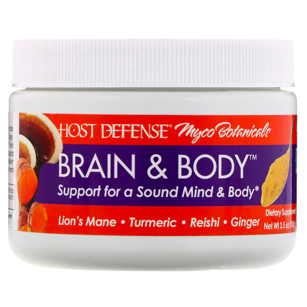 Fungi Perfecti, Myco Botanicals, Brain & Body, 3 Fungi Perfecti, Myco Botanicals, Brain & Body, 3.5 oz (100 g)