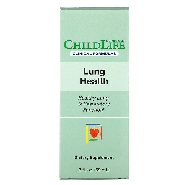 Childlife Clinicals, Lung Health, Healthy Lung & Respiratory Function, 2 fl oz (59 ml)