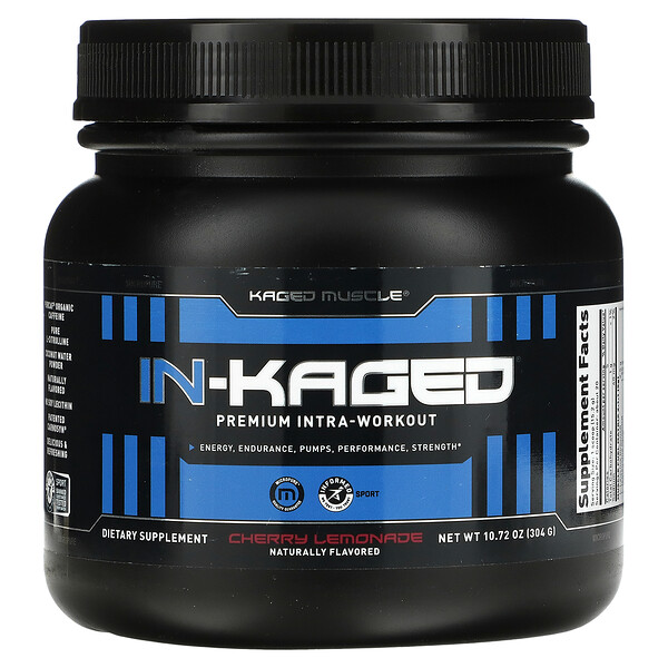 Kaged Muscle, INKAGED, Premium IntraWorkout, Cherry Lemonade, 10.72