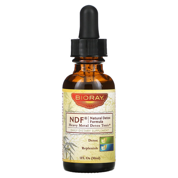 Bioray, NDF, Heavy Metal Detox Tonic, 1 fl oz (30 ml)