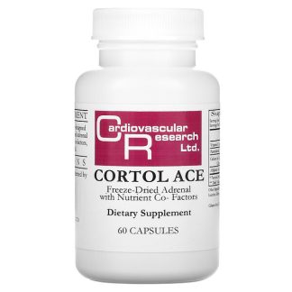 Cardiovascular Research, Cortol Ace, 60 Capsules