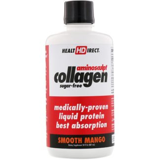 Health Direct, Amino Sculpt Collagen, Smooth Mango, 30 fl oz (887 ml)