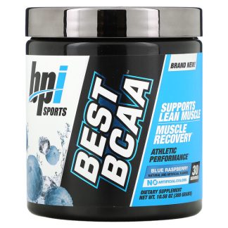 BPI Sports, Best BCAA, Blue Raspberry, 10.58 oz (300 g)