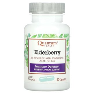 Quantum Health, Elderberry Immune Defense, 60 Capsules