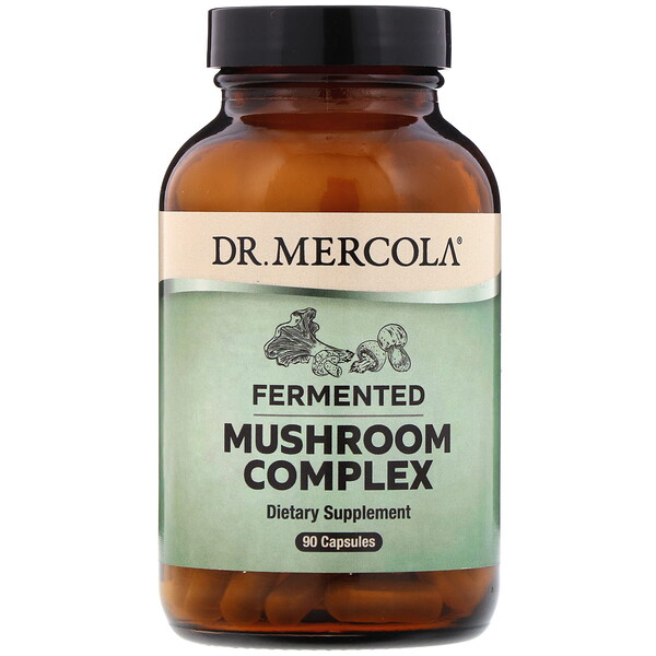 Dr Dr. Mercola, Fermented Mushroom Complex, 90 Capsules