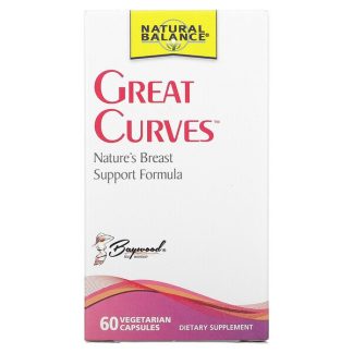 Natural Balance, Great Curves, 60 Vegetarian Capsules