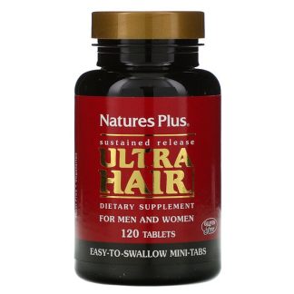 NaturesPlus, Ultra Hair, For Men & Women, 120 Tablets