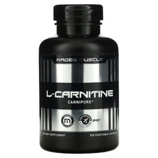 Kaged Muscle, L-Carnitine, 250 Vegetable Capsules