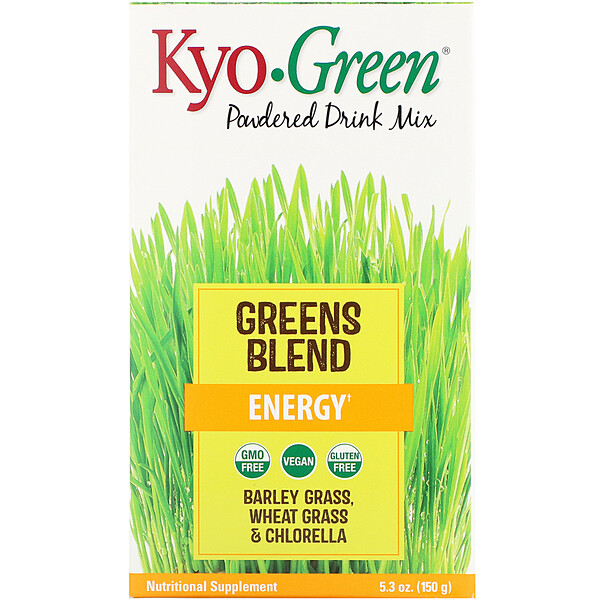 Kyolic, Kyo-Green Powdered Drink Mix, 5 Kyolic, Kyo-Green Powdered Drink Mix, 5.3 oz (150 g)