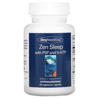 Allergy Research Group, Zen Sleep with P5P and 5-HTP, 60 Vegetarian Capsules