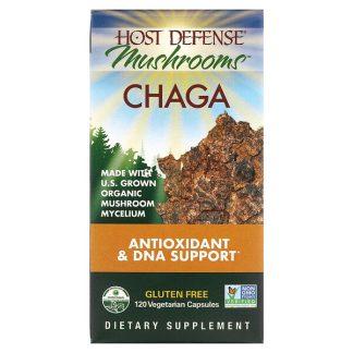 Fungi Perfecti, Chaga, 120 Vegetarian Capsules