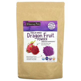 Wilderness Poets, Freeze Dried Dragon Fruit Powder, 12 oz (340 g)