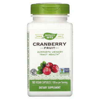 Nature's Way, Cranberry Fruit, 465 mg, 180 Vegan Capsules