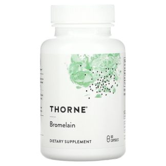 Thorne Research, Bromelain, 60 Capsules