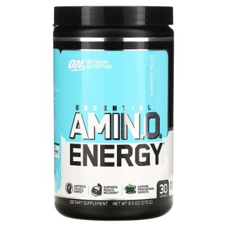 Optimum Nutrition, Essential Amin.O. Energy, Blueberry Mojito , 9.5 oz (270 g)