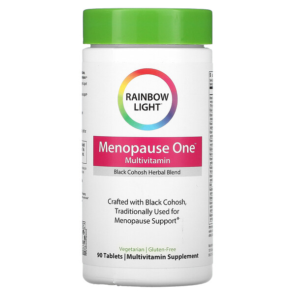 Rainbow Light, Menopause One, Multivitamin, 90 Tablets 1 Rainbow Light, Menopause One, Multivitamin, 90 Tablets