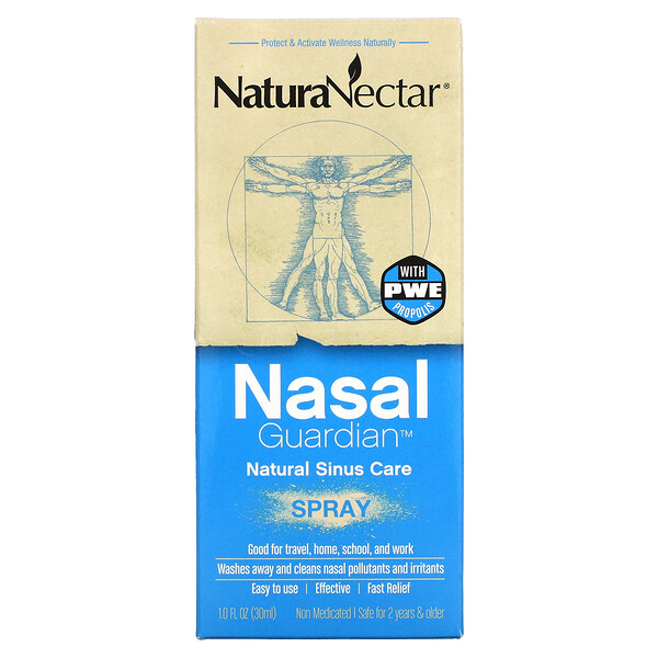 NaturaNectar, Nasal Guardian Spray, 1.0 fl oz (30 ml)
