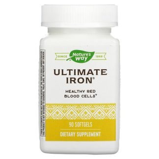 Nature's Way, Ultimate Iron, 90 Softgels