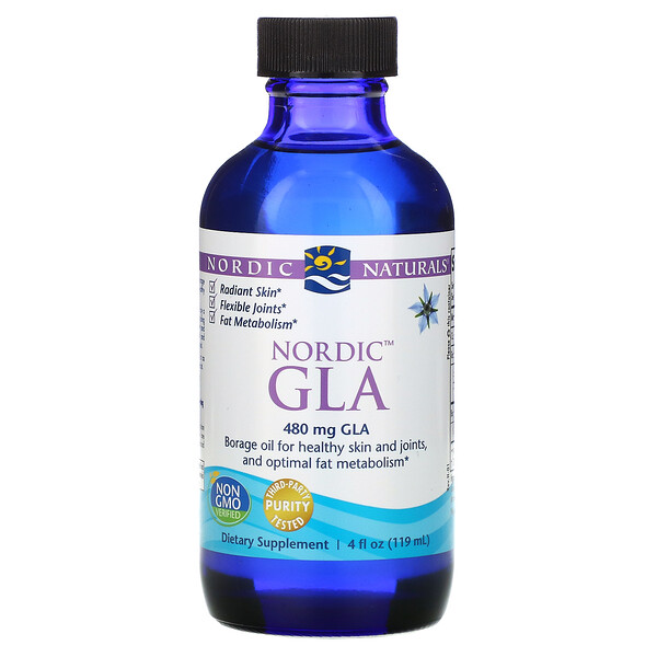 Nordic Naturals, Nordic GLA, 4 fl oz (119 ml) 1 Nordic Naturals, Nordic GLA, 4 fl oz (119 ml)